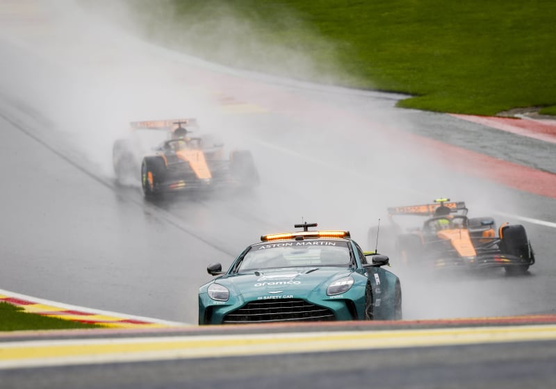Formation lap, Belgian GP, 2025, generic