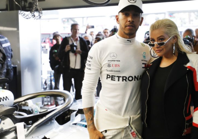 Is dit Lewis Hamilton's debuut in de muziekindustrie?