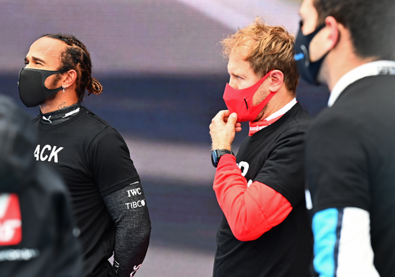 Hamilton en Vettel uiten onvrede: "Formule 1 laat ons in de steek"