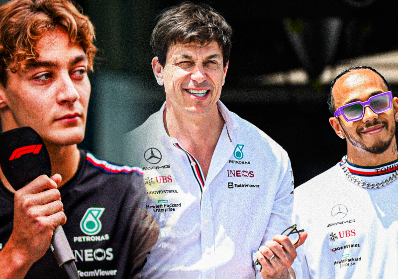 Wolff's RISKY Hamilton decision made even more uncertain by Russell