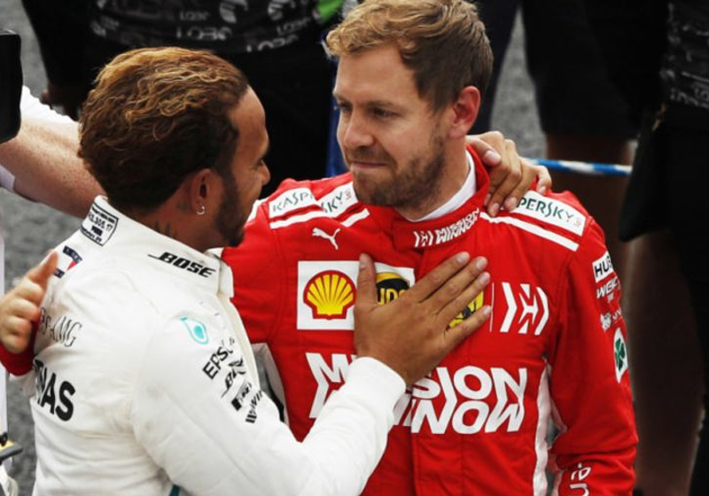 Hamilton over reactie Vettel: "Teken van sportiviteit en respect"