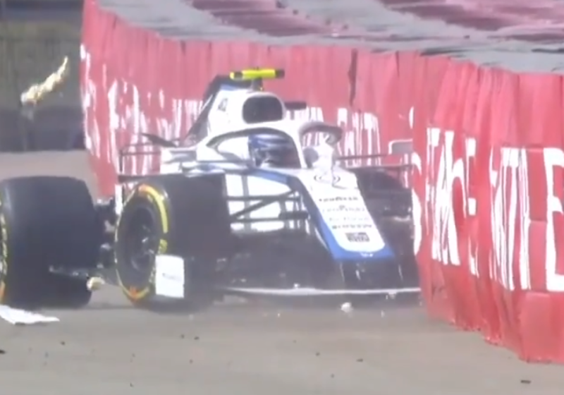 Latifi grateful to Williams crew after 'overstepping the limit' with Sochi smash