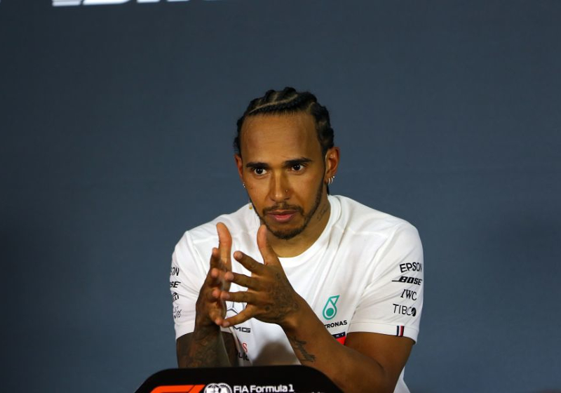 Hamilton warns drivers against 'complicit silence' in battle on racism