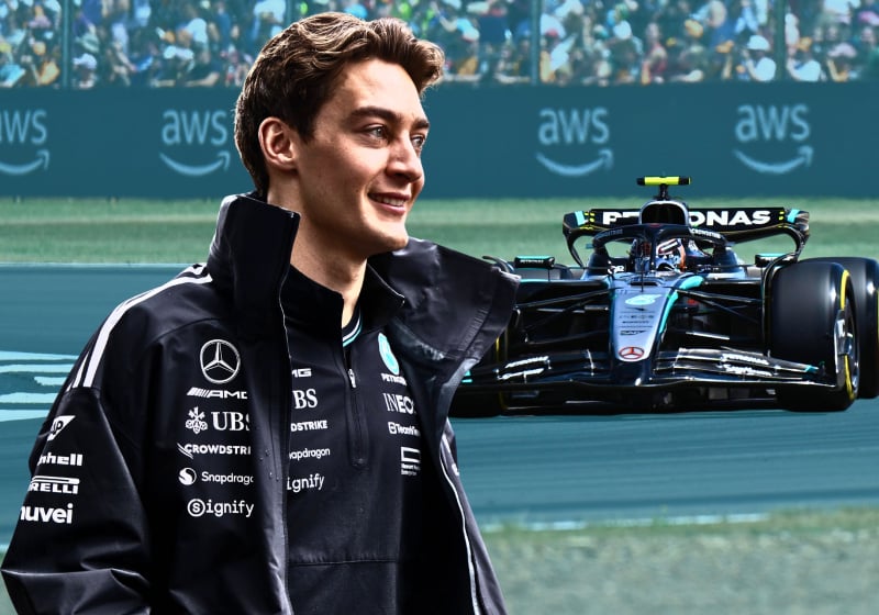 Russell at Mercedes