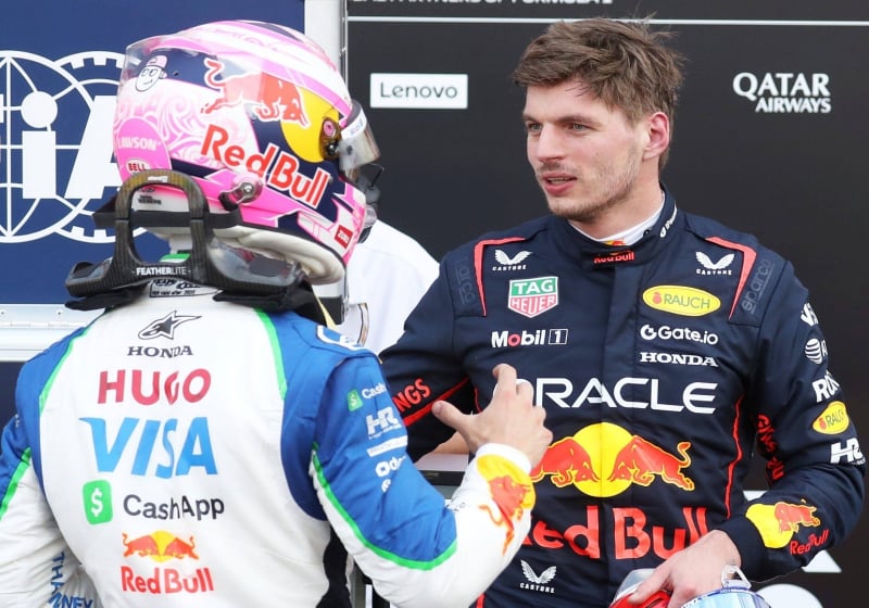 Max Verstappen, Liam Lawson, Red Bull, Racing Bulls, Monaco, 2025