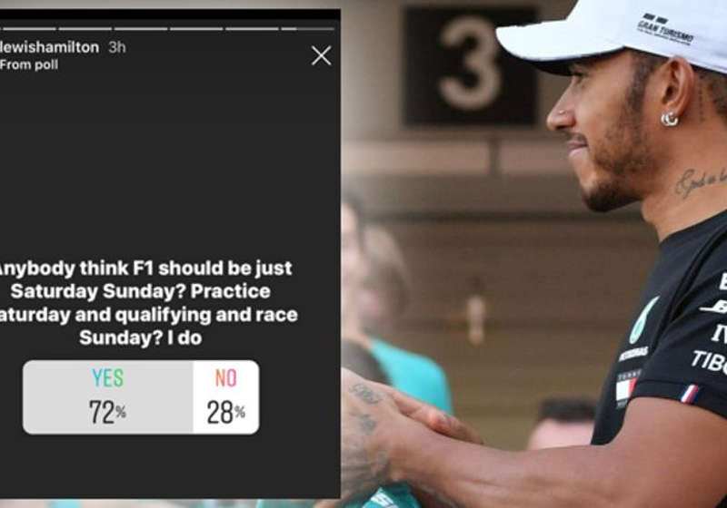Fans Hamilton niet eens met Formule 1: 'Willen tweedaags raceweekend'