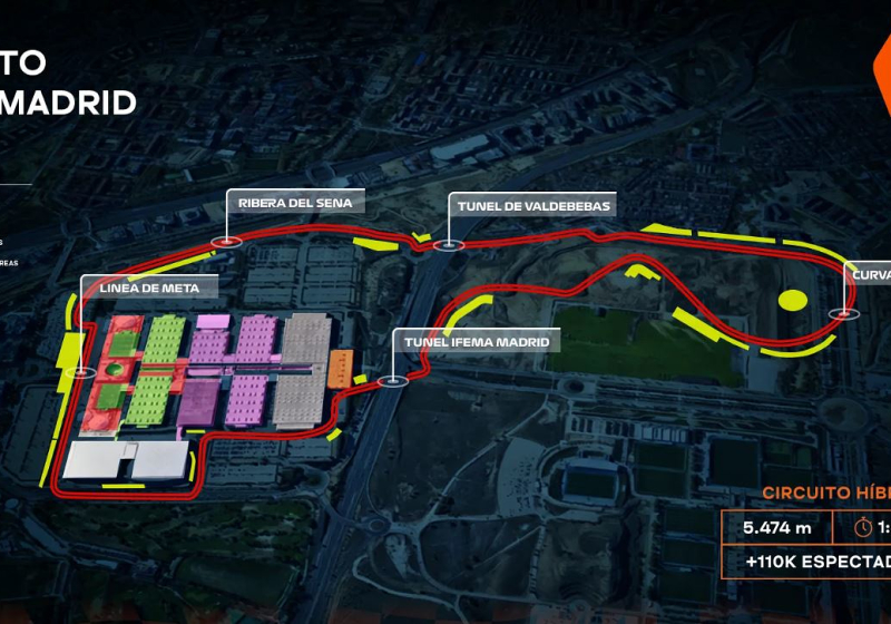 ¿Cómo será el circuito del Gran Premio de Madrid?