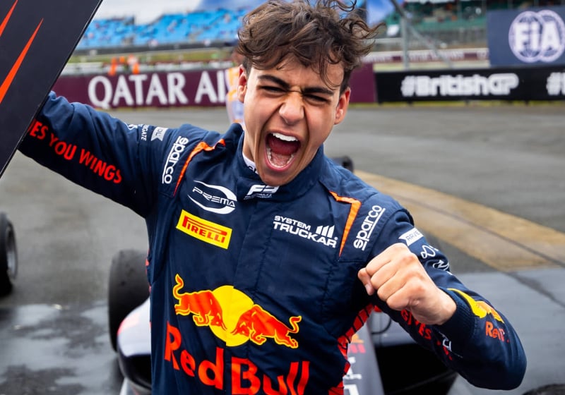 Red Bull junior star Arvid Lindblad