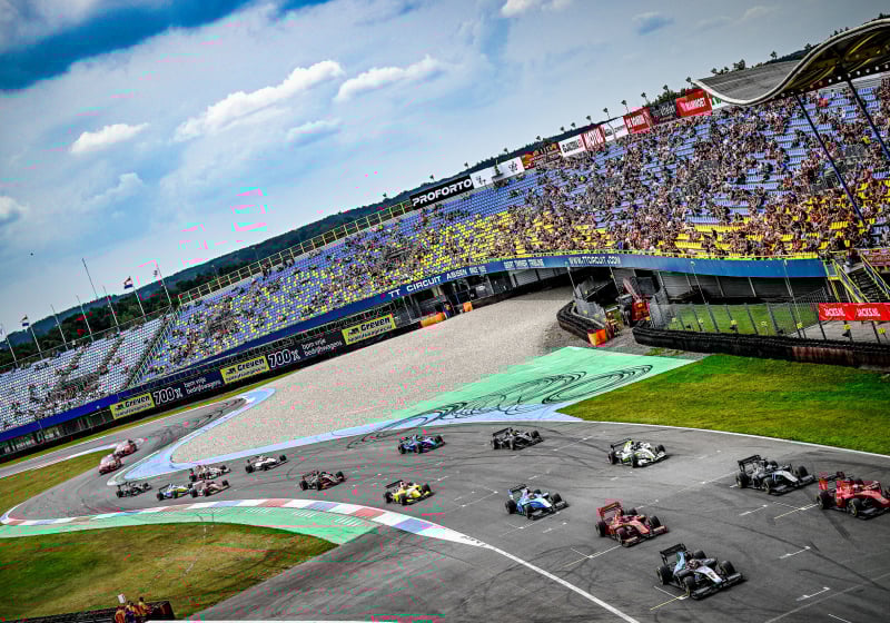 Start of the BOSS GP at TT Circuit Assen