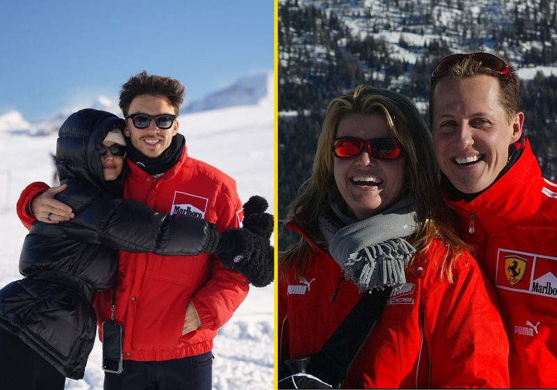 Gasly, Schumacher, socials