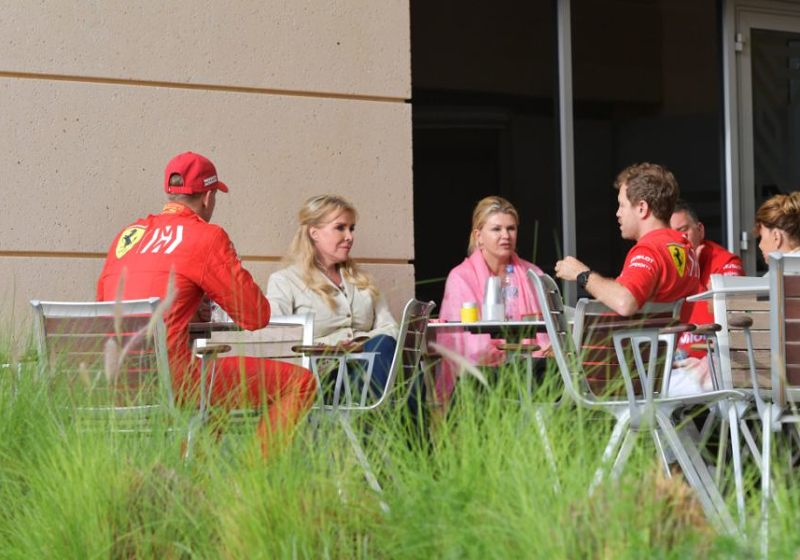 Schumacher thrilled after 'crazy' testing for Ferrari in Bahrain