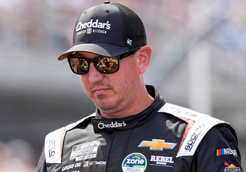An image of NASCAR driver Kyle Busch
