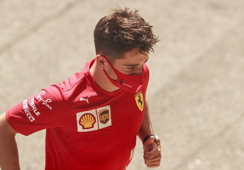 Leclerc tests positive for Covid-19