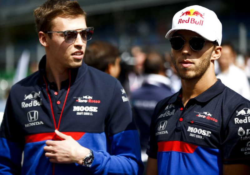 Gasly en Kvyat vol lof over het vrije training-debuut van Yamamoto
