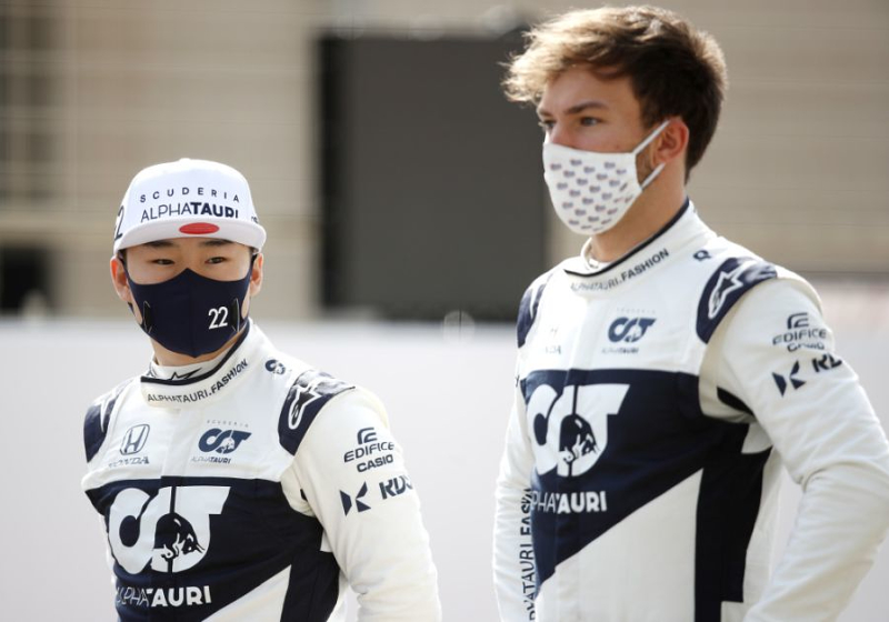 Tsunoda: Gasly es como mi pareja, es un sentimiento especial