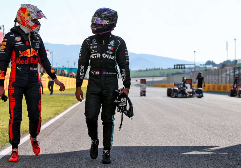 Verstappen zou zich niet verontschuldigen voor dominantie Hamilton