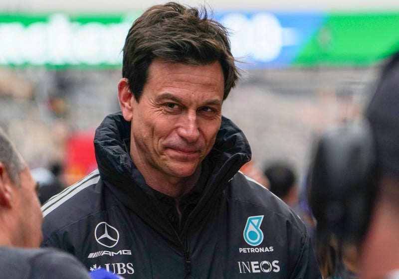 Toto Wolff gets into awkward interview with Sky Sports F1 pundit: 'We did a setup twerk'
