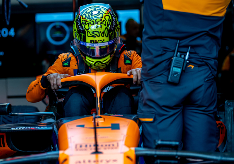 Norris vermorzelt Verstappen voor pole tijdens kwalificatie op Zandvoort