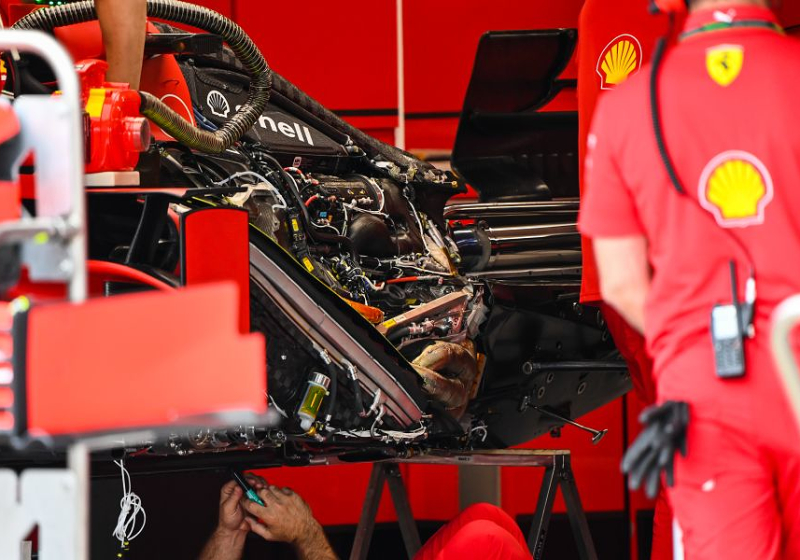 Los motores de Ferrari, los menos confiables de toda la parrilla
