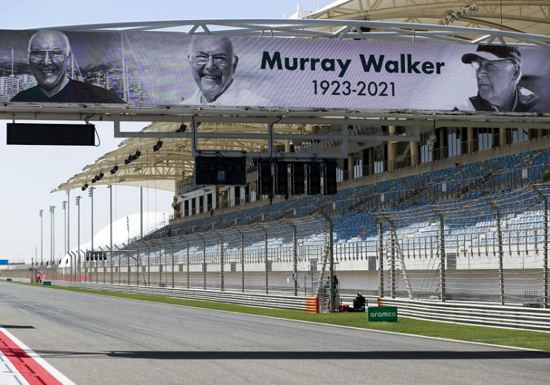 Hamilton pays tribute to Murray Walker - "No one can come close"
