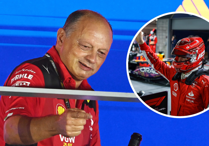 Vasseur: "Vastbesloten om Leclerc een winnende auto te geven"