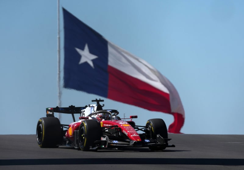 Leclerc opnieuw snelste man in VT2, Verstappen valt dit keer iets terug