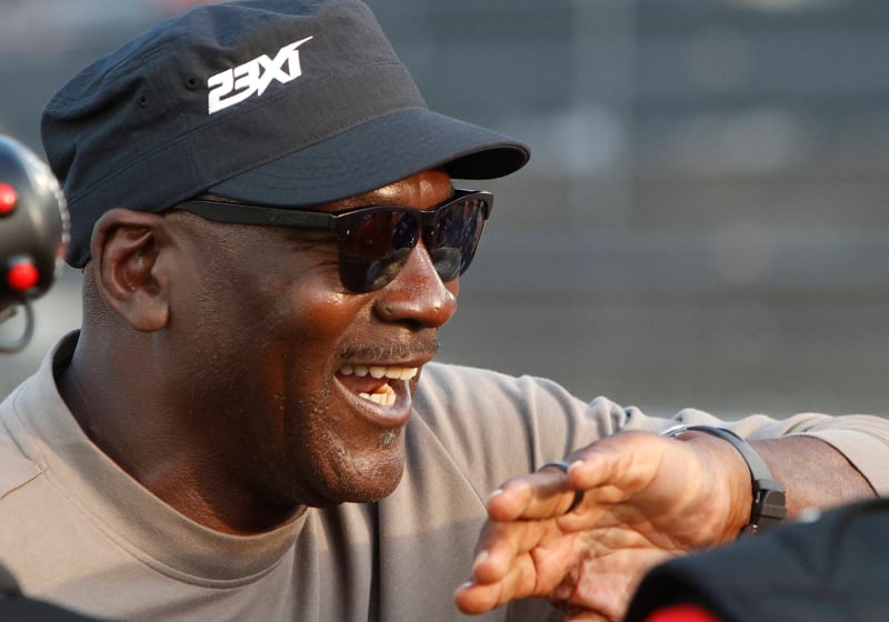 Michael Jordan is NASCAR good luck charm and Tyler Reddick is loving it