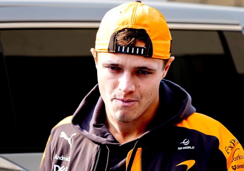 Norris hekelt gevaarlijk gebrek aan controle 2026-auto: "Ik wilde niet eens inhalen!"