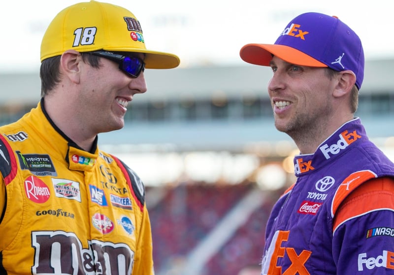 NASCAR Today: Denny Hamlin reveals Kyle Busch honor and Ryan Blaney talks controversial penalty