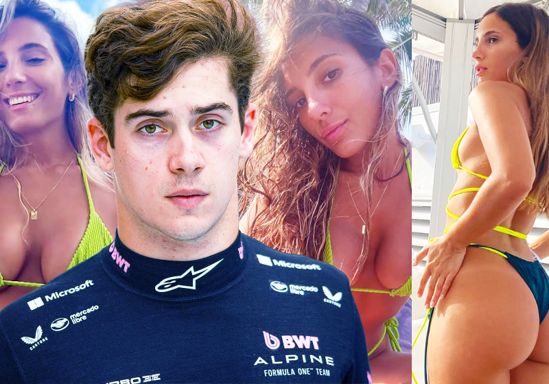 ¿Romance? Esta es la MISTERIOSA novia de Colapinto que lo acompañó en Ibiza