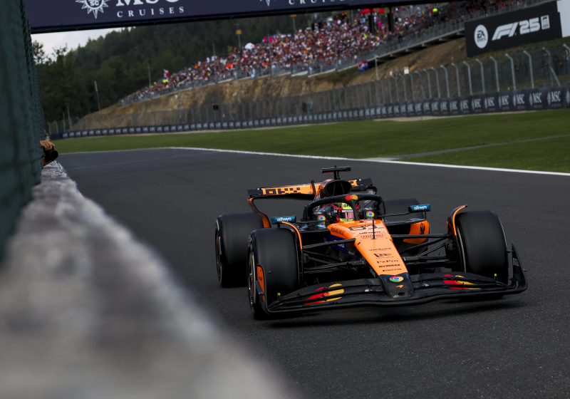 Griglia di partenza per la Sprint Race in Belgio, comprese le penalità