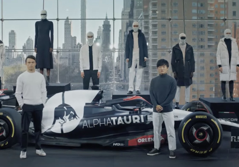 FIRST LOOK: AlphaTauri in bizarre AT04 reveal