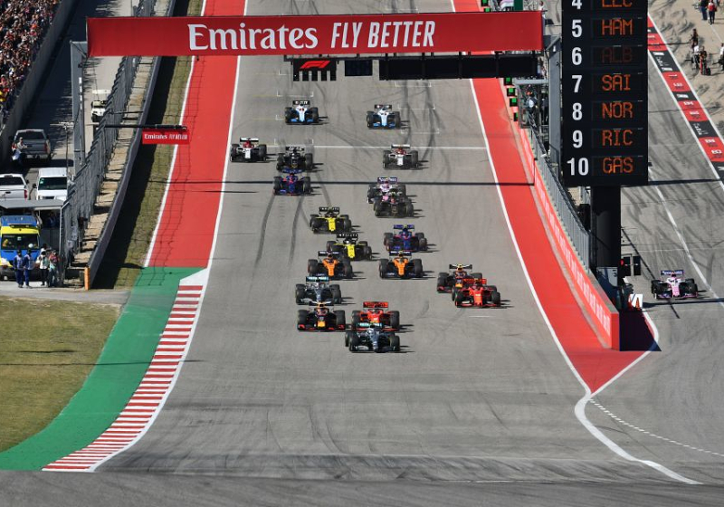 Hamilton koning van Amerika, Verstappen doet het niet slecht