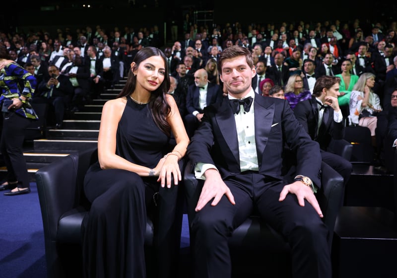 Verstappen and Piquet at FIA Awards in Rwanda
