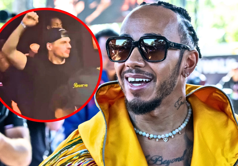 Hamilton reageert op allereerste zege Norris: 'Ik feestte na mijn eerste niet zo hard als hij'