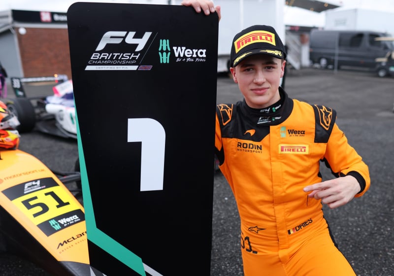 Verstappen-protegé en McLaren-junior lijkt onterecht geschorst en mist drie Formule 4-races