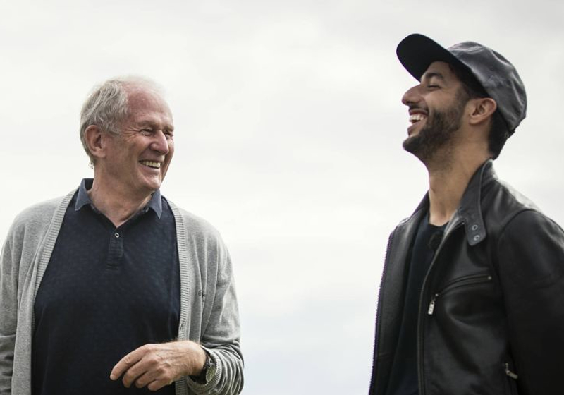 Daniel Ricciardo: 'Telefoontjes van Marko waren vaak nogal spannend'