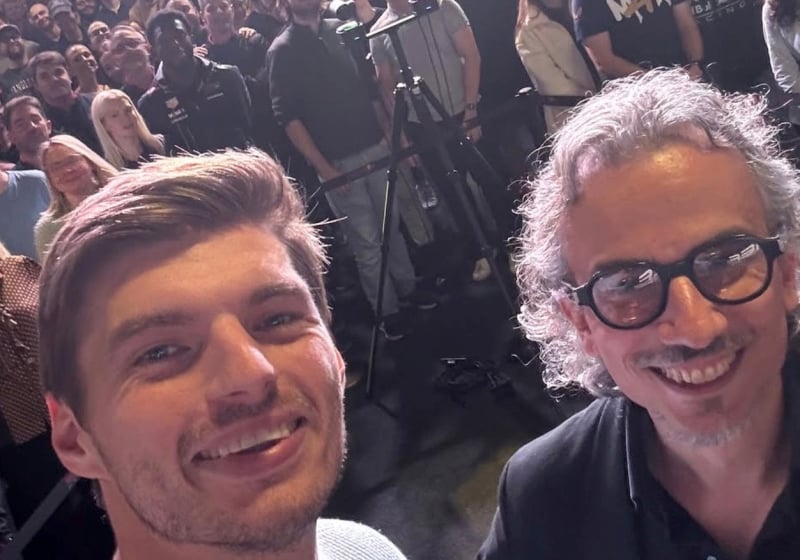 Verstappen, Mekies X @redbullracing