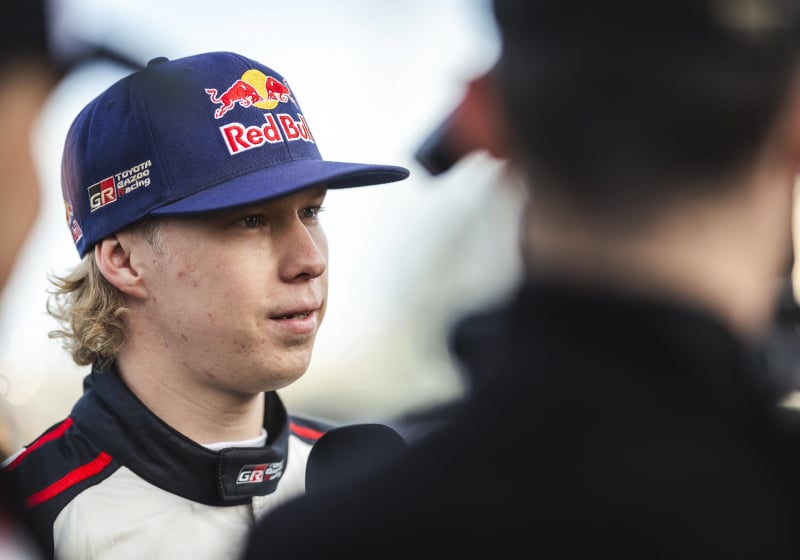 Red Bull athlete Rovanpera in WRC