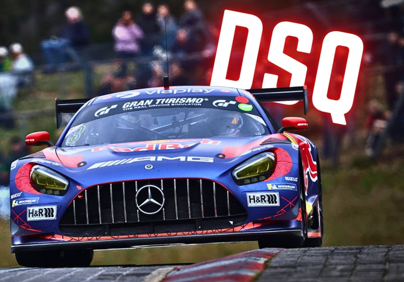 Mercedes deelt statement en verklaart diskwalificatie Verstappen op Nürburgring