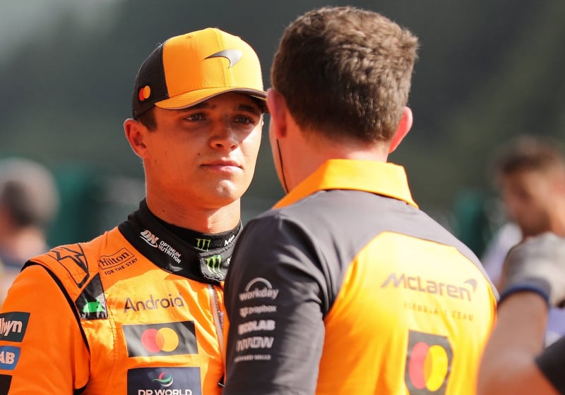 Lando Norris, McLaren, Belgium, 2025