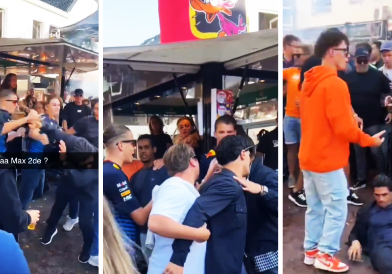 F1-fans vol met elkaar op de vuist in Zandvoort, beelden verspreiden zich over internet