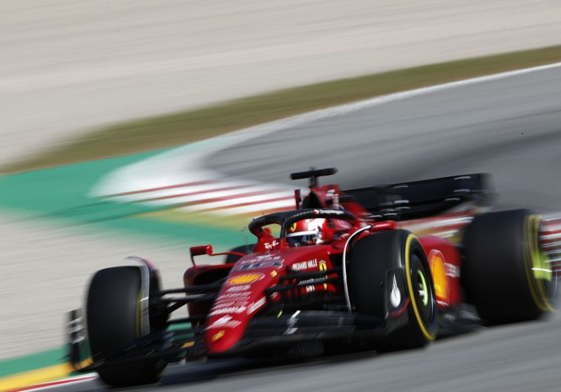 Charles Leclerc, el más rápido de la FP2  en el Gran Premio de España