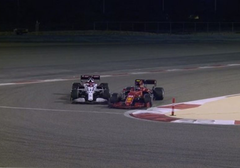Raikkonen blames Sainz for end-of-test skirmish - 'I guess he was pissed off'