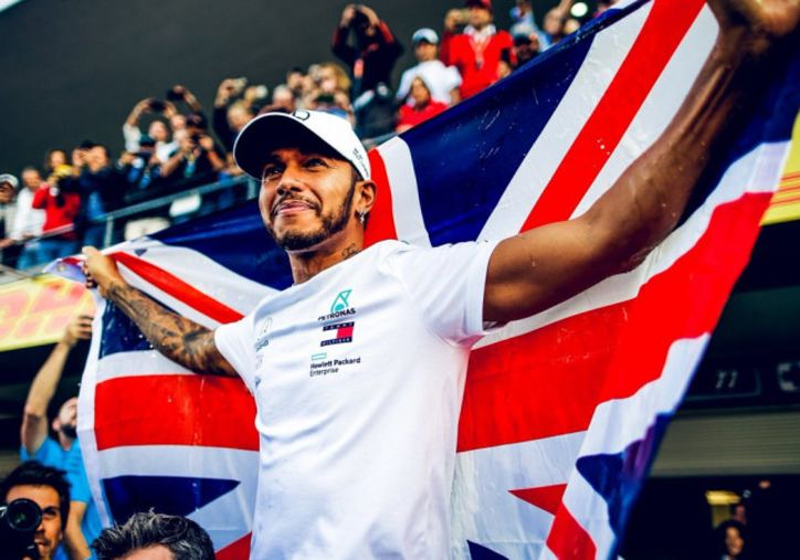 VIDEO: How Hamilton's title win sounded across the world