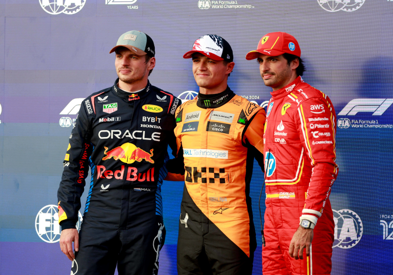 Norris slaat zichzelf op de borst na pole in Austin: "Waarschijnlijk de beste uit mijn carrière"