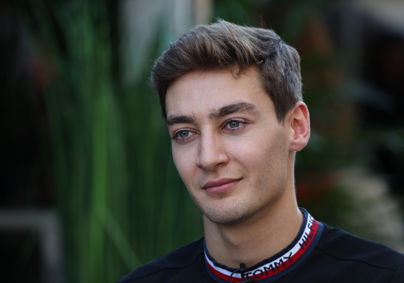 Russell clinches thrilling sprint as Hamilton secures all-Mercedes front-row