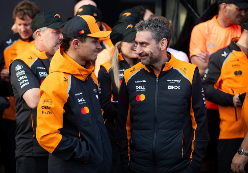 Andrea Stella, Lando Norris, generic, 2025