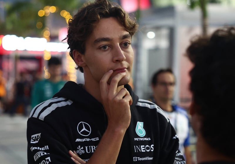 Russell weet niet waar hij het moet zoeken na DNF: 'Je moet er bijna om lachen'