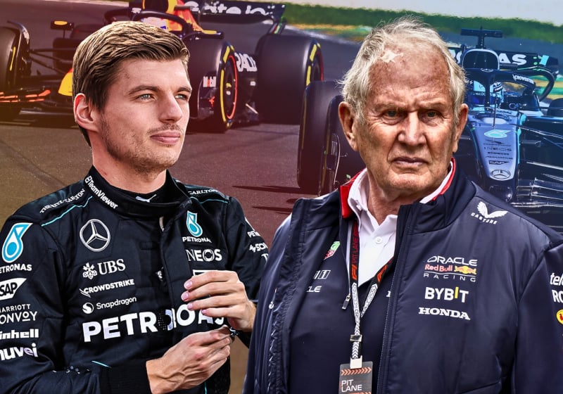 Marko reacts to Verstappen and Mercedes rumors
